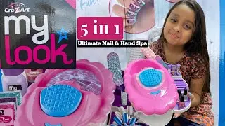 MY LOOK 5-in-1 Nail & Hand Spa Activity Kit REVIEW | Ayesha Maryam | English