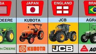 tractor brands from different countries