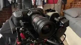 BMPCC4K On Ronin M with Wireless Follow Focus Test