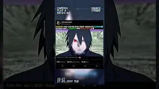 Naruto Sasuke Vs Ishiki Otsutsuki🌪🥶🦊