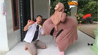 Kasihan ‼️😭 Drama Lucu 🤰❤️ Ibu Hamil Depan Belakang Sakit Perut Mules Mules Melahirkan