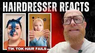 Парикмахер отреагировал на вирусные видео с прическами в TikTok! Хорошее, плохое и шокирующее!
