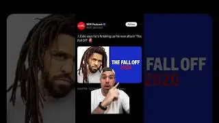 J. Cole needs The Fall Off to be the album of his career #jcole #rap #hiphop #drake #kendricklamar