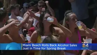 Miami Beach Rolls Back Alcohol Last Call For Spring Break