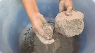 Sand cement crumbling 