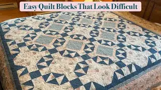 This Quilt Looks Complicated&hellip; But It Isn&rsquo;t | Frosted Petals Quilt Tutorial