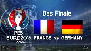 PES EURO 2016: Frankreich - Deutschland | Finale [HD+]