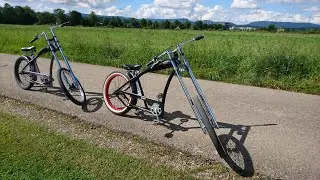 EASY RIDER - FELT Bandit & FELT Fantome - Cruiser - Chopper Bikes - born to be wild