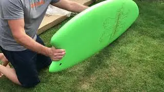 Hyped Sports - Softdog 6'6&rdquo; Boxer 55L Kennel Soft Top Board Surfboard - Unboxing