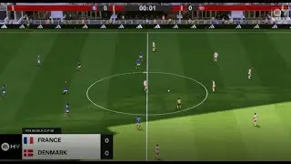 FRANCE vs DENMARK✅ FC25 Patch 108 National Teams⭐️