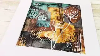 Abstract Collage Series #5-7