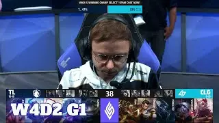 Team Liquid vs CLG | Week 4 Day 2 S11 LCS Summer 2021 | TL vs CLG W4D2 Full Game