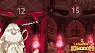 Decadent Choco Cake Tower Tray 12 - 15 One Team Only Guide | Cookie Run Kingdom