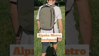 Alpaka Metro Backpack 12L in Axogrid Green #alpakagear #axogrid