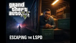 Franklin&rsquo;s Insane Train Escape from Police 🔥 | GTA 5 Action Scene | 4K HD