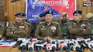 After Delhi Blast, J&K Police Tightens Tenant Verification | New Online Web Portal Launched in Jammu