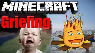 MINECRAFT GRIEFING | OP Grief | 12 J&auml;hriger vergr&auml;bt gerne augen im wald | German | Schadenfreude