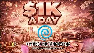 🌀💵GET PAID EVERYDAY ROSE GOLD STYLE | 1k A DAY |  PART OF THE INCOME CODE SERIES | HYPNOTIC REPEATER