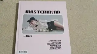 BLACKPINK ROS&Eacute; MASTERMIND N&deg;12 MASTERMIND ISSUE 12 UNBOXING/REVIEW
