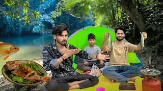 Jungle me machli banai  adventure vlogs dm vlogs Narwar 🐠