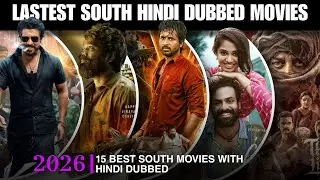 Top 15 Latest South Indian Hindi Dubbed Movies 2026 | Hindi Dubbed movies | Moviefy video