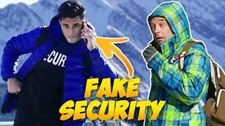 Pretending To Be Security! (He Was Terrified)