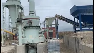 Raymond mill YGM95 Limestone Powder Production Plant 3-10 tph in Uzbekistan
