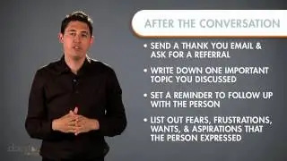 What To Do AFTER Your Conversation - Landing Customers Before Having A Product