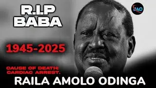 President Ruto&rsquo;s Emotional Address After Raila Odinga&rsquo;s Death | Kenya Mourns a National Icon