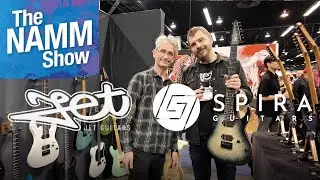 Jet Guitars and Spira Guitars Namm 2025