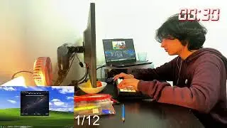 study with me 12 hours