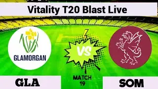 Somerset vs Glamorgan, South GroupVitality Blast, 28 May 2023, SOM vs GLA live ,Live streaming