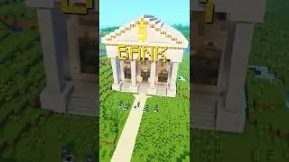 Minecraft Glare Bank Robbery #shorts