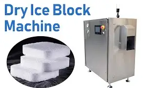 How to Use a Dry Ice Block Machine | Full Operation & Control Panel Tutorial