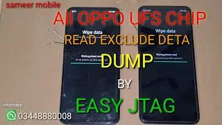 ALL OPPO UFS CHIP READ EXCLUDE DETA READ FULL DUMP BY EASY JTAG