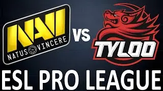 Natus Vincere vs TyLoo &ndash; ESL Pro League