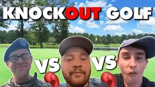 HILARIOUS Knockout Golf Challenge | Clubbing Up Golf