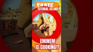 SLIM SHADY COOKING ON THE TUTORIAL ISLAND IN SKATE 4!