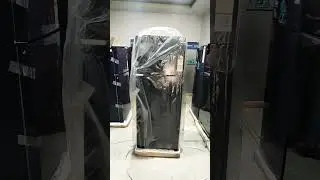 best double door godrej glass refrigerator unboxing #shorts #godrejfridge