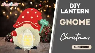 DIY Christmas Lantern Gnome | Easy Festive Craft Tutorial 🎅🎄❄ #Lantern #Gnome #craftreat #christmas