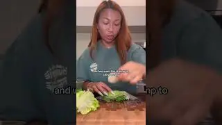 How to make summer rolls! Let me know if you want to see how I make the sauce.  #cassyeungmoney
