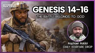 Faith Over Fear &mdash; The Battle Belongs to God | Daily Warfare Drop | Genesis 14&ndash;16