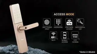 Dorset DG 102/DG 104 Digital Lock for Doors | #HomeSecurity | Demo
