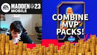 COMBINE MVP PACK! MADDEN MOBILE 2023!