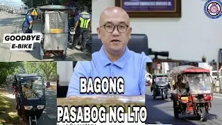 BREAKING NEWS LTO MY BAGONG PASABOG SA MGA MY E BIKE E TRIKE PANOORIN 