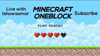 Live Playing Minecraft Oneblock Day-16