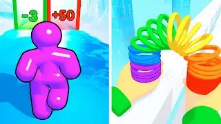 Tall Man Run VS Toy Spring 🏃&zwj;♂️🧸 All Levels Max Update Walkthrough Mobile NEW Gameplay T0RX