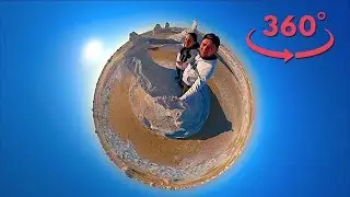 VR video 360&deg; ЭТО ДРУГАЯ ПЛАНЕТА!!!! Белая пустыня. Египет 2019