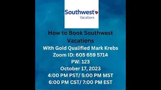 How to Book Southwest Vacations