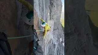 Climbing #eiger #northface with Tommy Caldwell